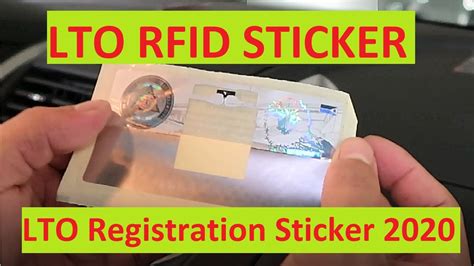 lto rfid sticker tint|lto rfid antenna sticker.